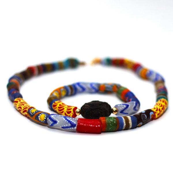 Traditional Medley Krobo Necklace - Image 6