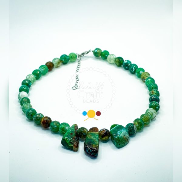 Pure gemstone necklace