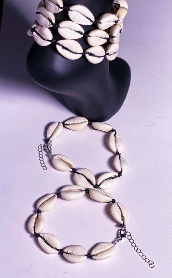 Adjustable Cowrie Anklet - Image 2