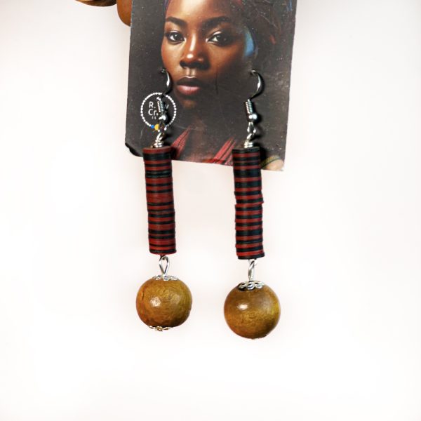 Vinyl Disk Earring - Image 3