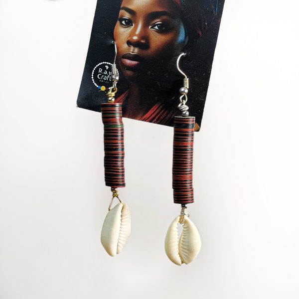 African Disc Earring - Image 2