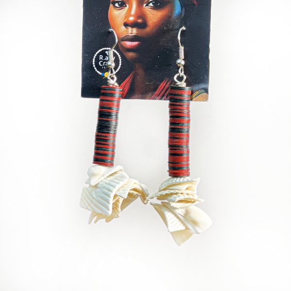 African Disc Earring