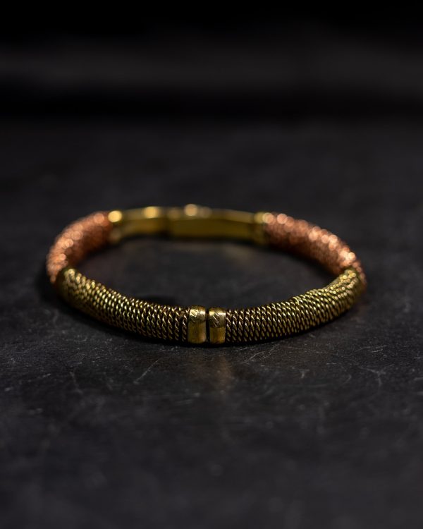 BRASS AND COPPER BRACELET