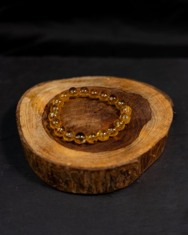 AMBER NATURAL GEMSTONE BRACELET - Image 5
