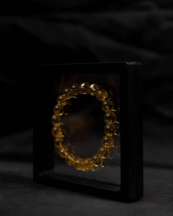 AMBER NATURAL GEMSTONE BRACELET - Image 2