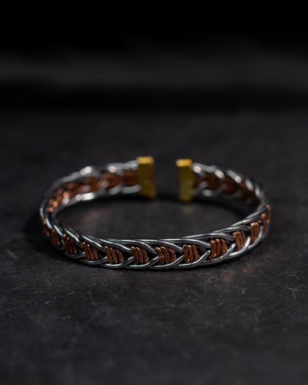 BRASS AND COPPER BRACELET