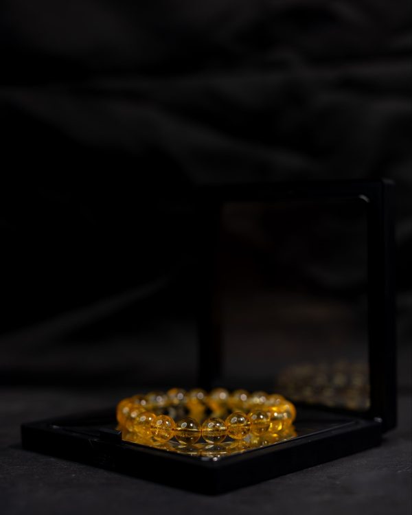 AMBER NATURAL GEMSTONE BRACELET