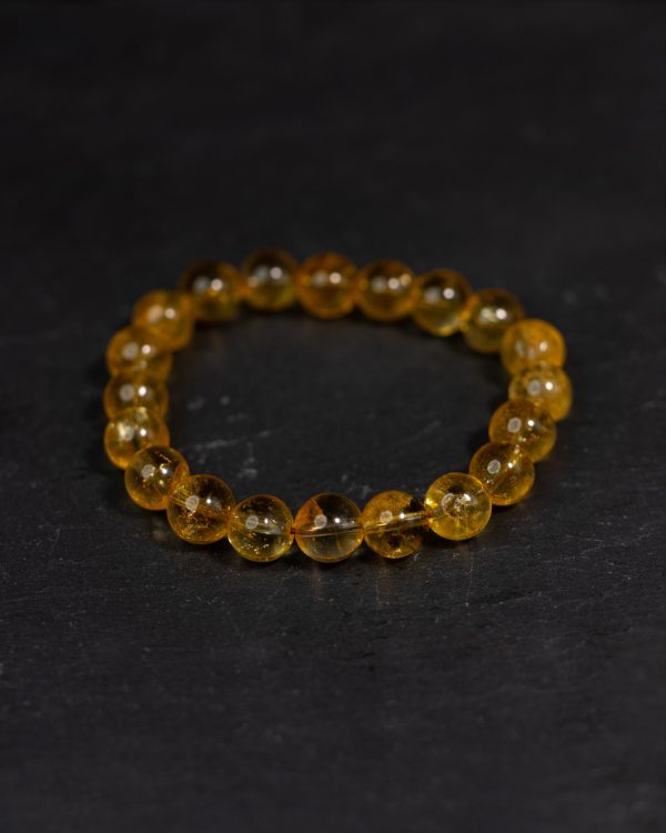 AMBER NATURAL GEMSTONE BRACELET - Image 4