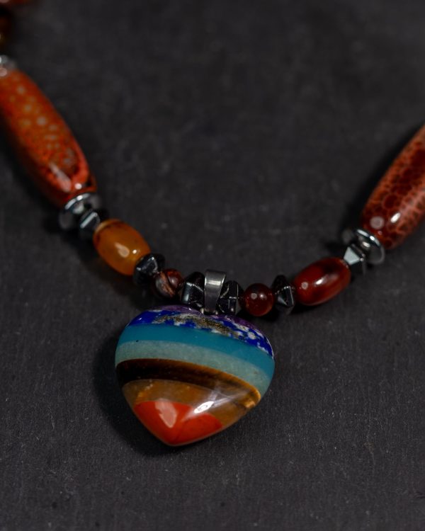 SHAKARA GEMSTONE NECKLACE - Image 2