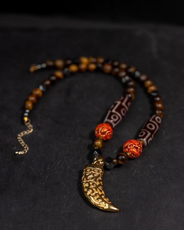 TRIBAL HORN NECKLACE - Image 3