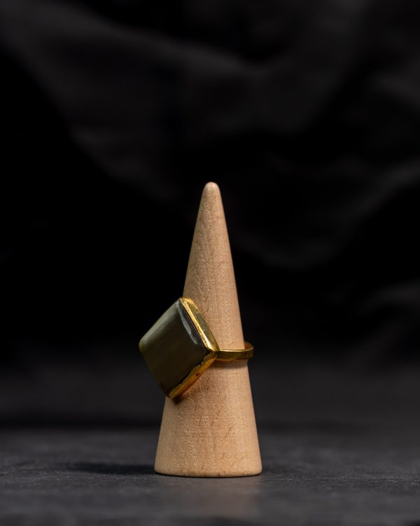 BONE AND BRASS RING