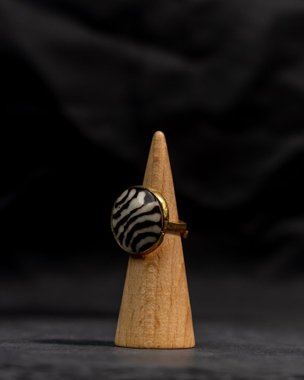 BONE AND BRASS RING