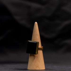 BONE AND BRASS RING