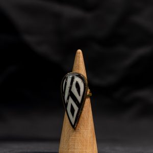 BONE AND BRASS RING