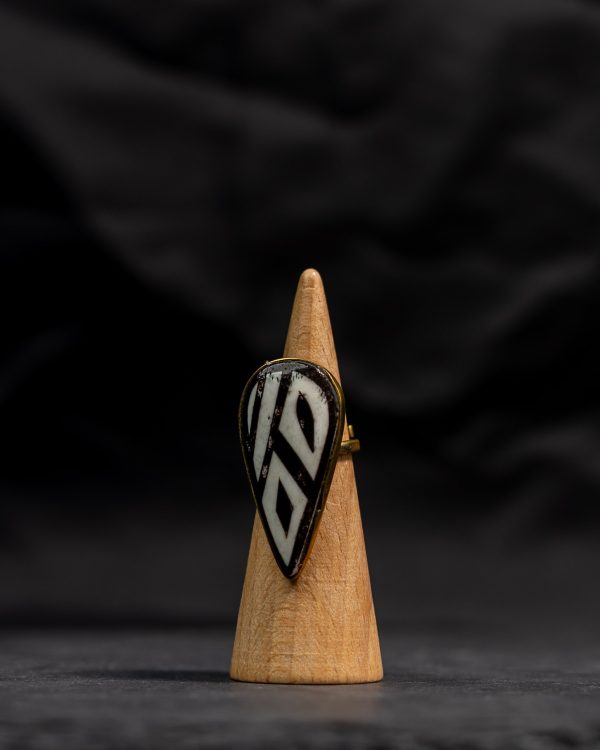 BONE AND BRASS RING