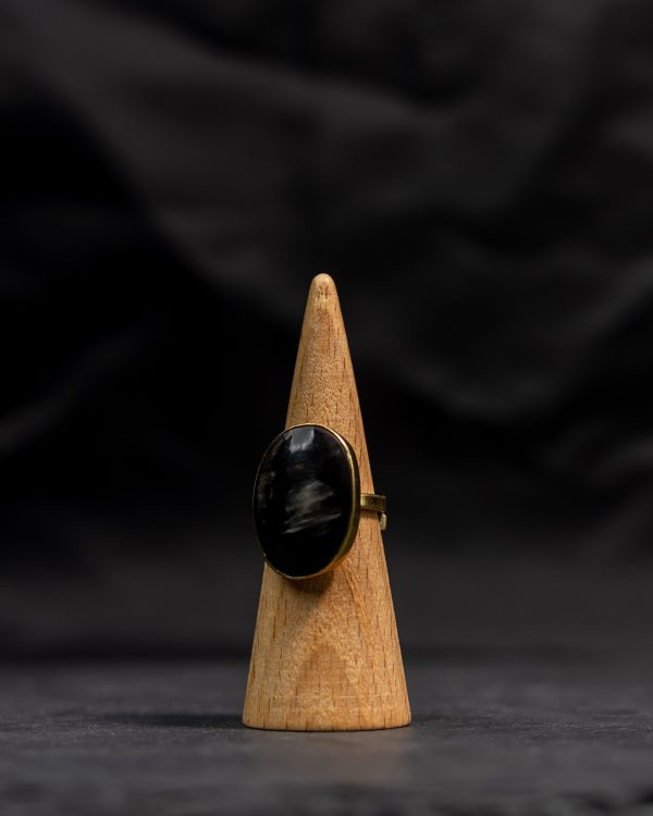 BONE AND BRASS RING