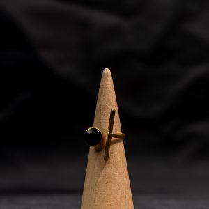 BONE AND BRASS RING