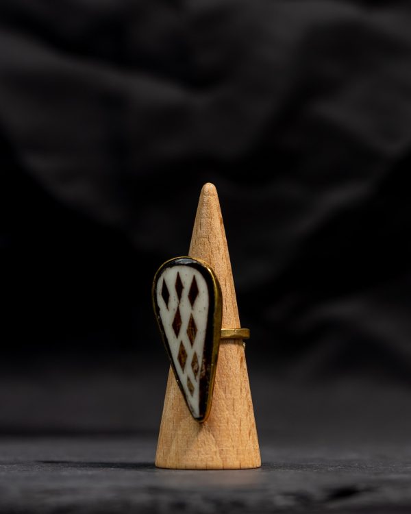 BONE AND BRASS RING