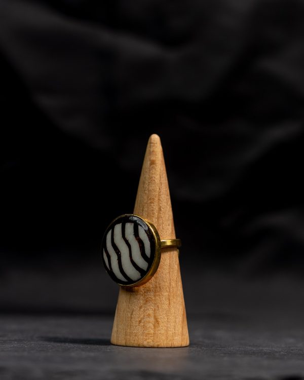 BONE AND BRASS RING