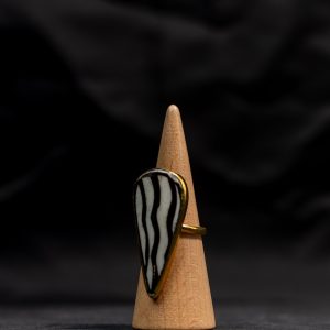 BONE AND BRASS RING