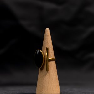 BONE AND BRASS RING