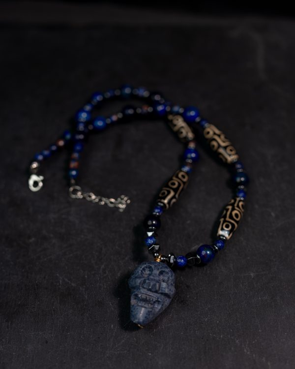 Azure Skull Necklace - Image 3