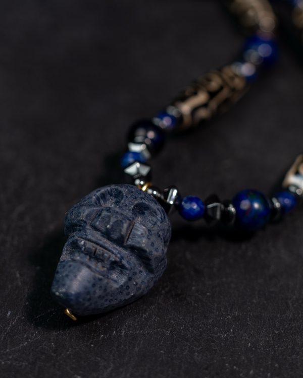 Azure Skull Necklace - Image 5